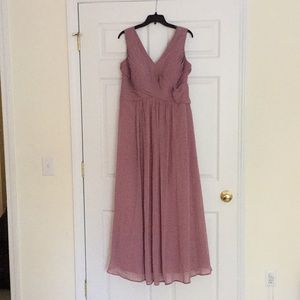 Mauve Bridesmaid/Formal Gown